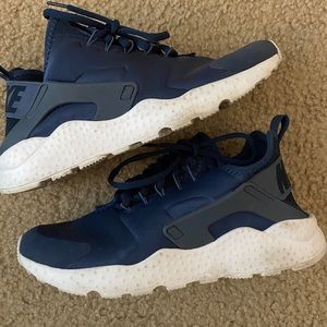 Blue Nike Huaraches, Size 8